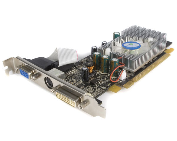 PCI-Express VGA GeForce 7200GS 128M (inc LP bracket)
