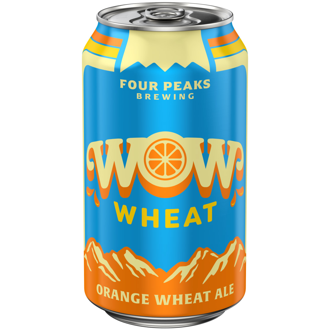 Four Peaks Wow Orange Wheat Beer 12 fl oz Can