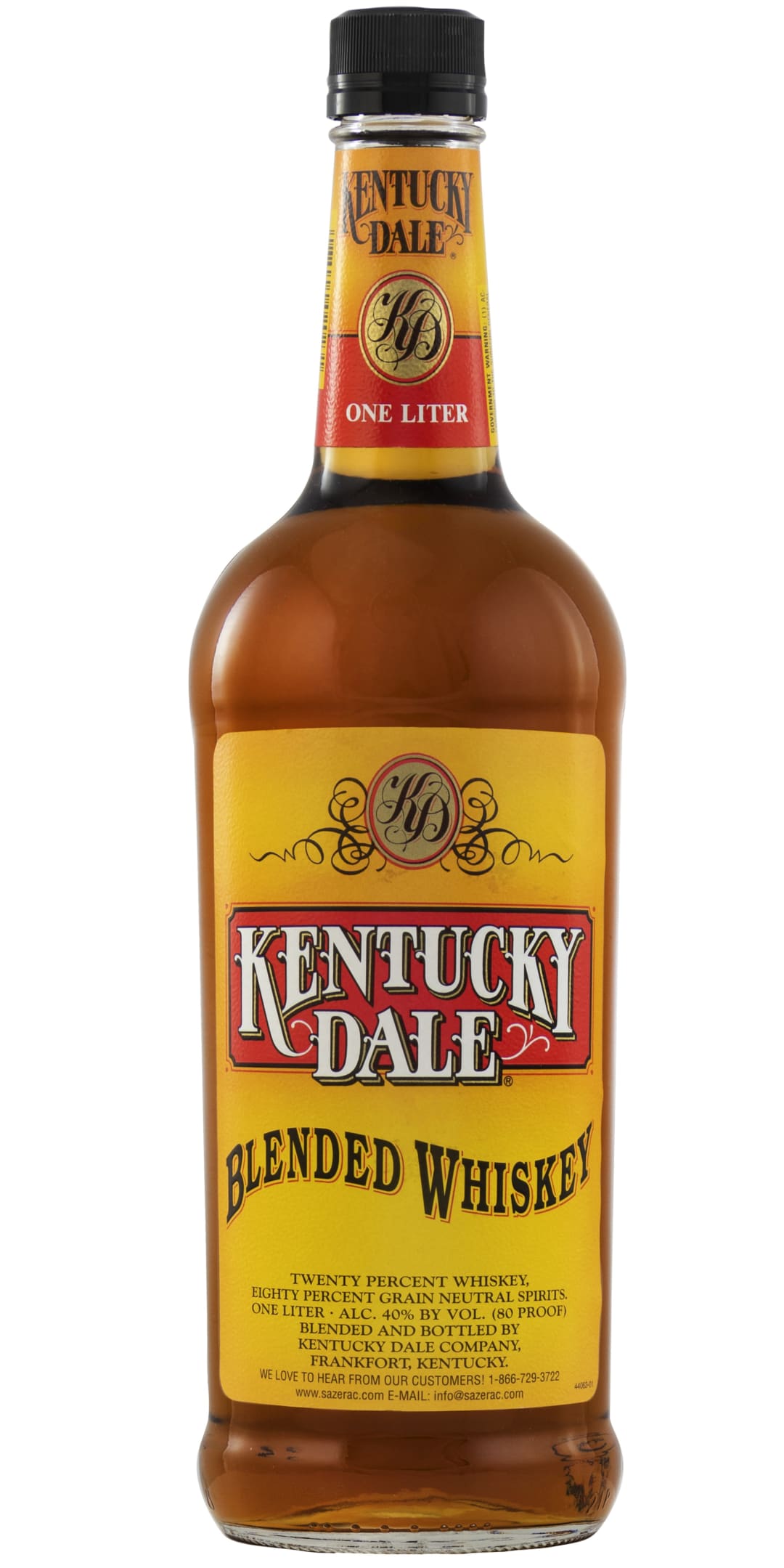 Kentucky Dale Blended Whiskey 1l 80 Proof