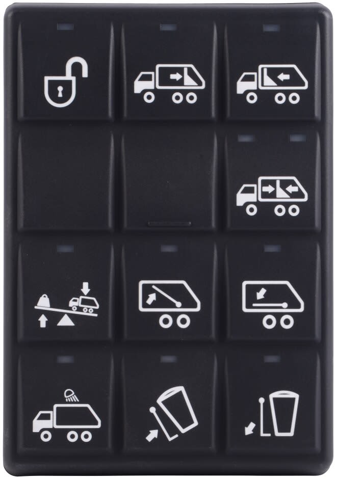 Wastebuilt® Replacement for McNeilus Module, Can, Switch, Curb
