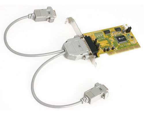 2 Port 3.3V/5V Serial Card with Power