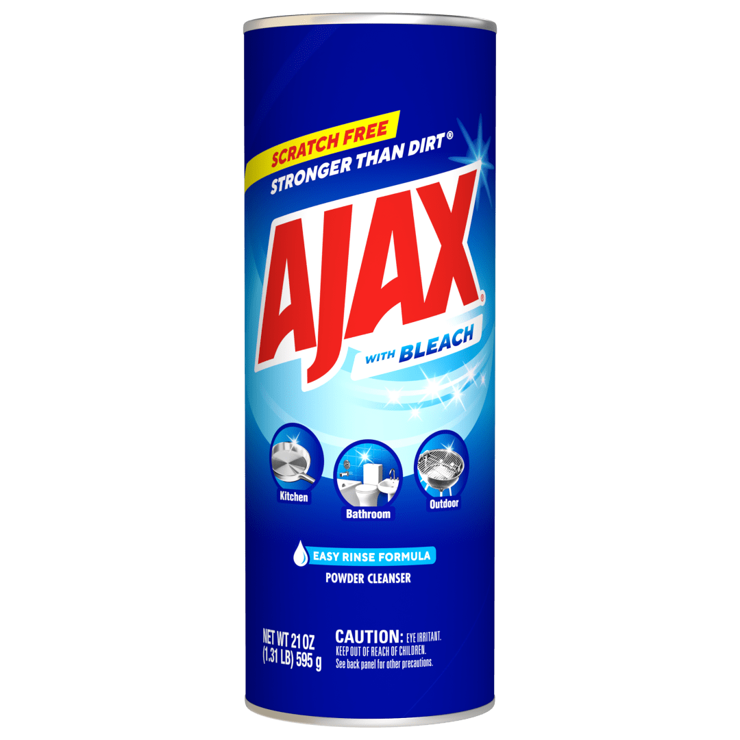 Ajax Powder Cleanser with Bleach, Scratch-Free Formula, 21 oz Bottle
