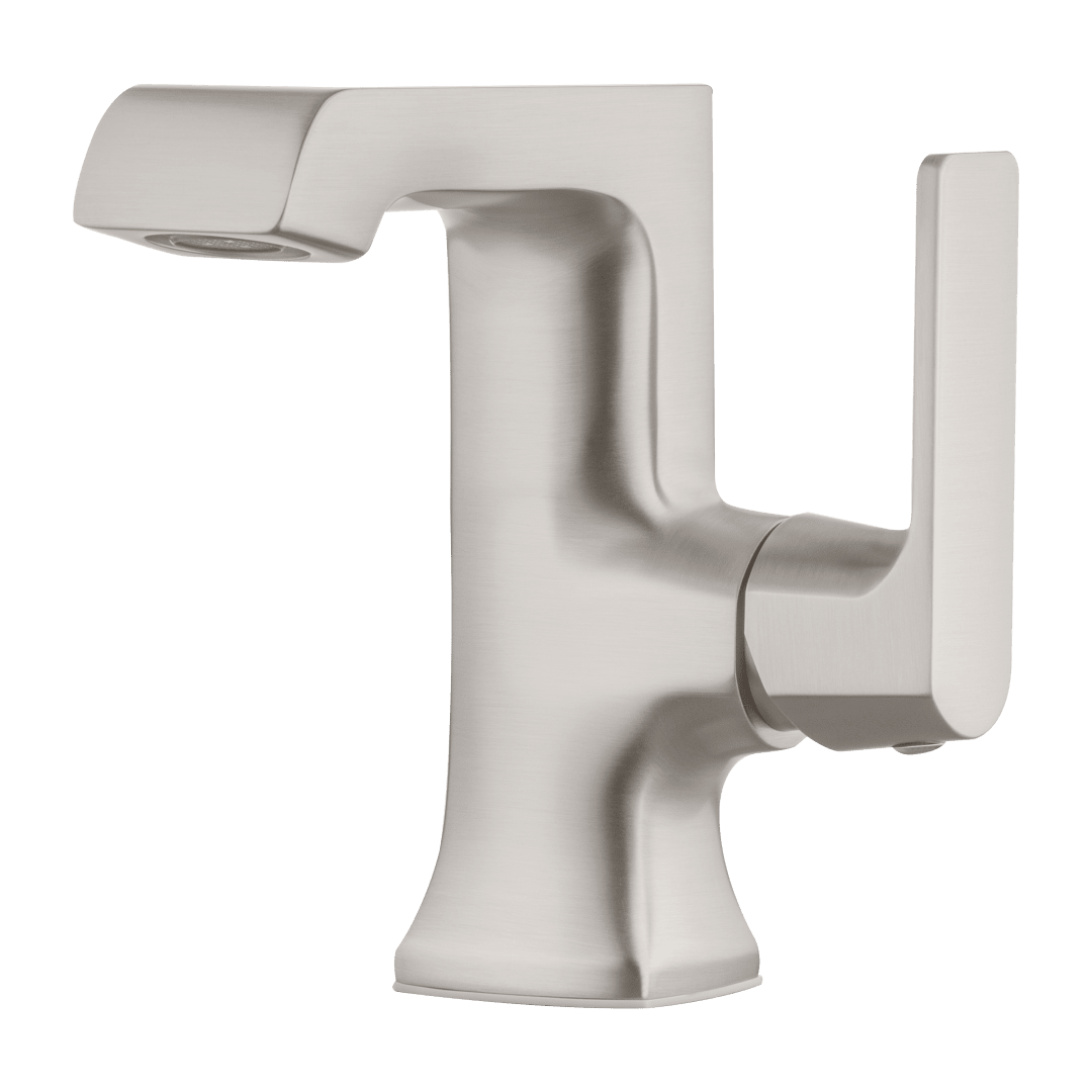 Penn Single Control 4" Centerset Bathroom Faucet in Spot Defense Brushed Nickel