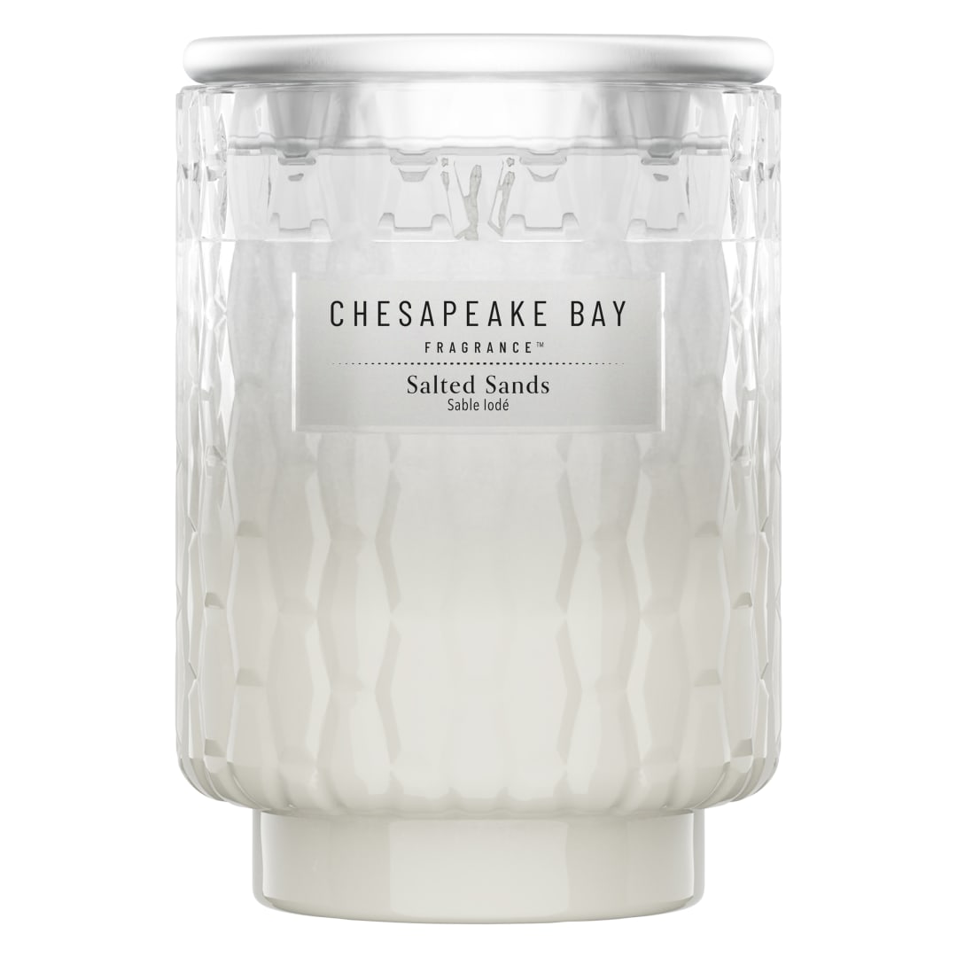 Chesapeake Bay Vela perfumada | Vela mediana | Salted Sands | Regalos perfectos para mujeres