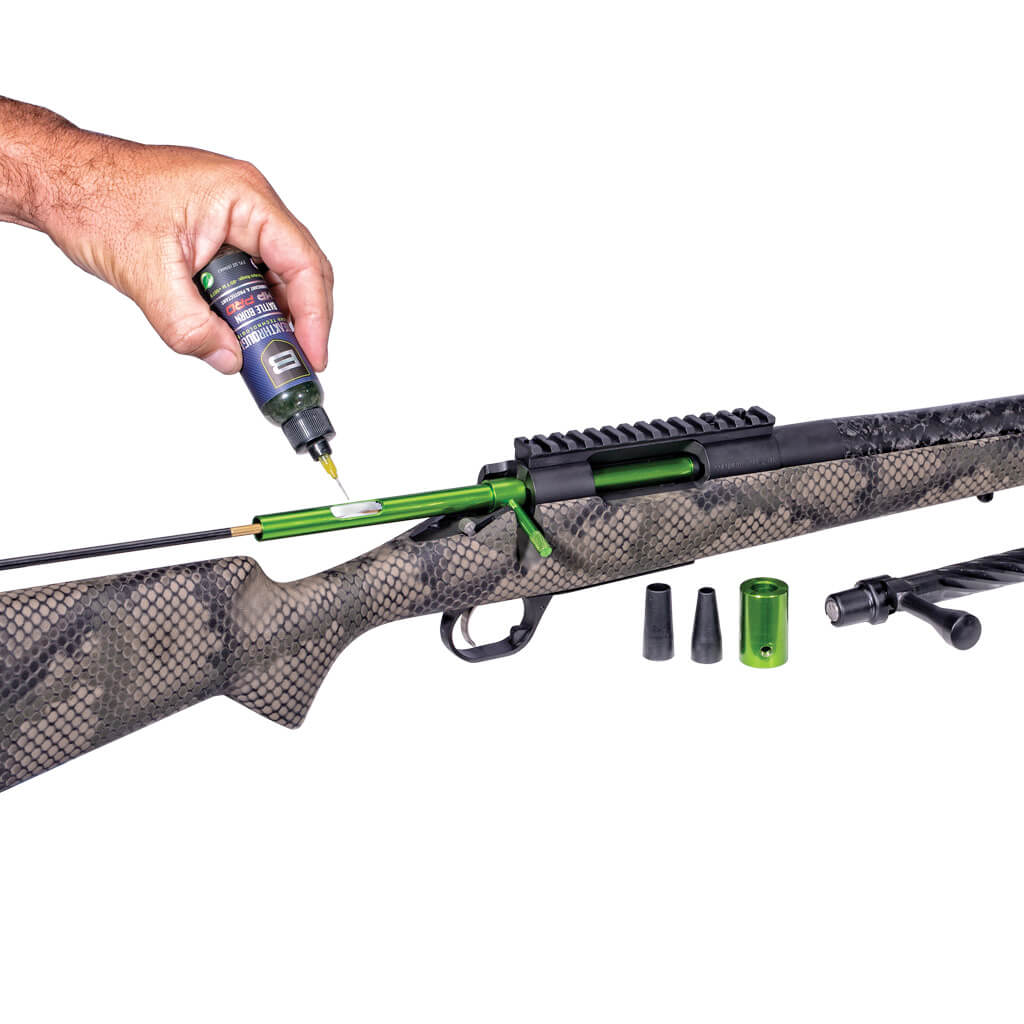 BCT™ Aluminum Universal Bore Guide, Fits Bore Sizes .17 up to .416, Green/Black