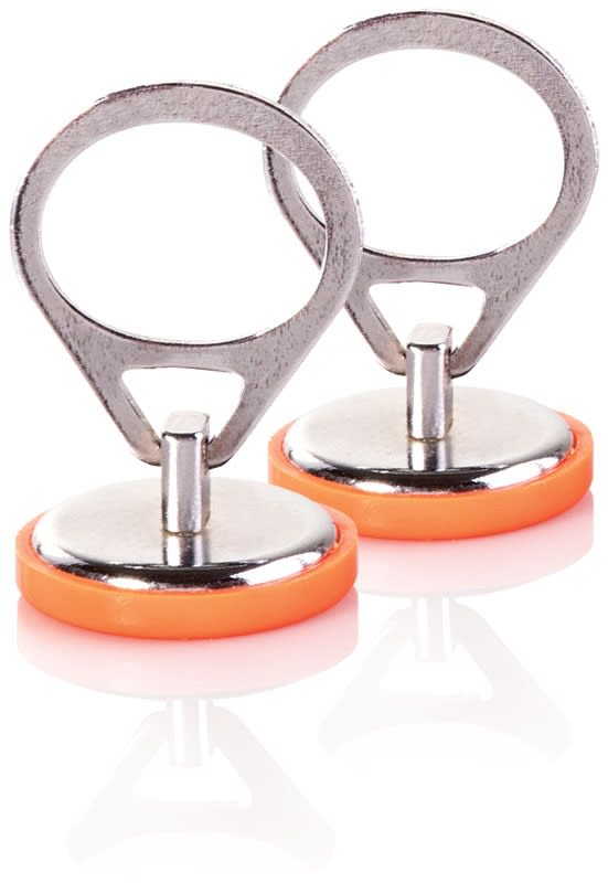 Magnetic Wall Hooks - 2 Pack