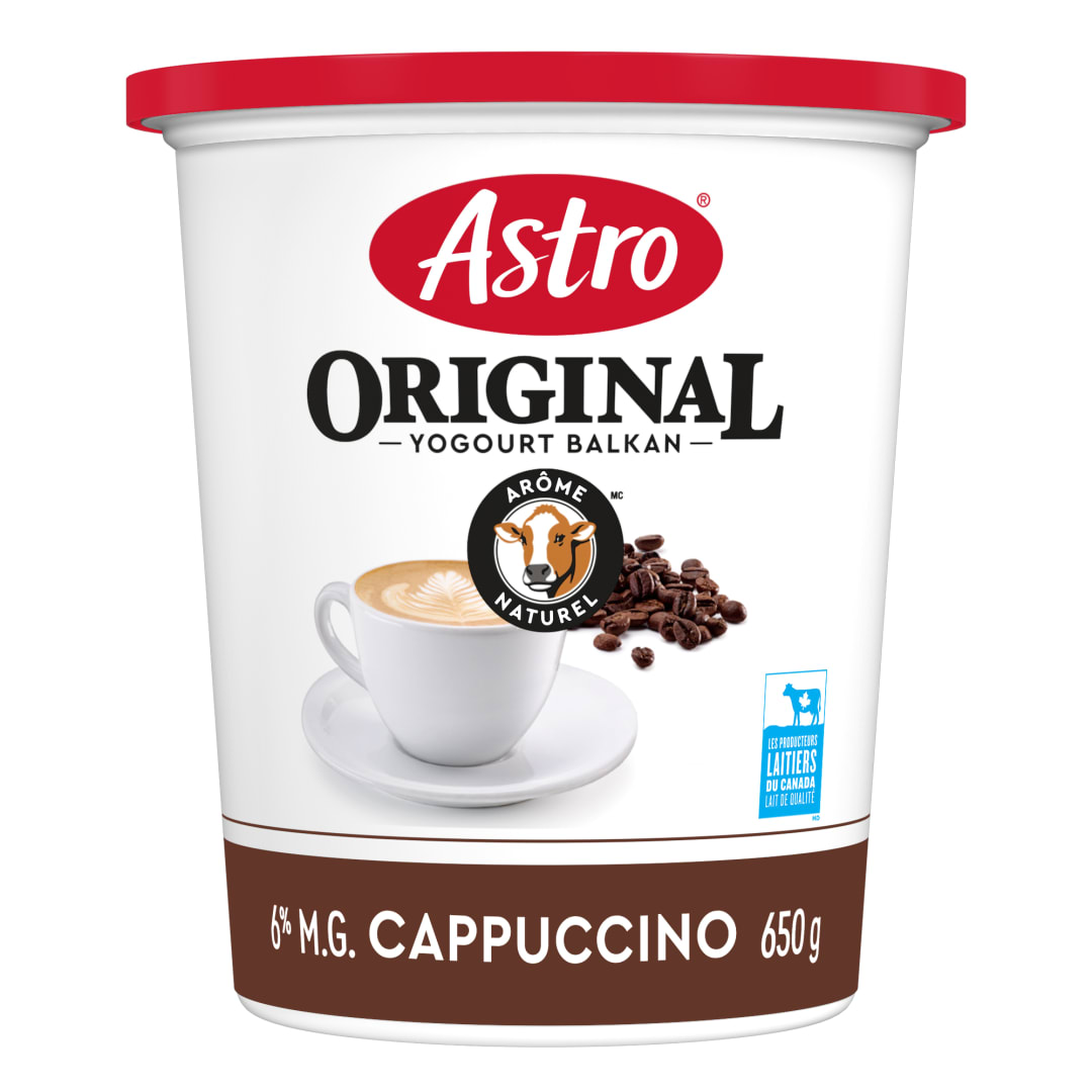Astro Original Balkan Style Cappuccino Yogurt 3.25%, 650g