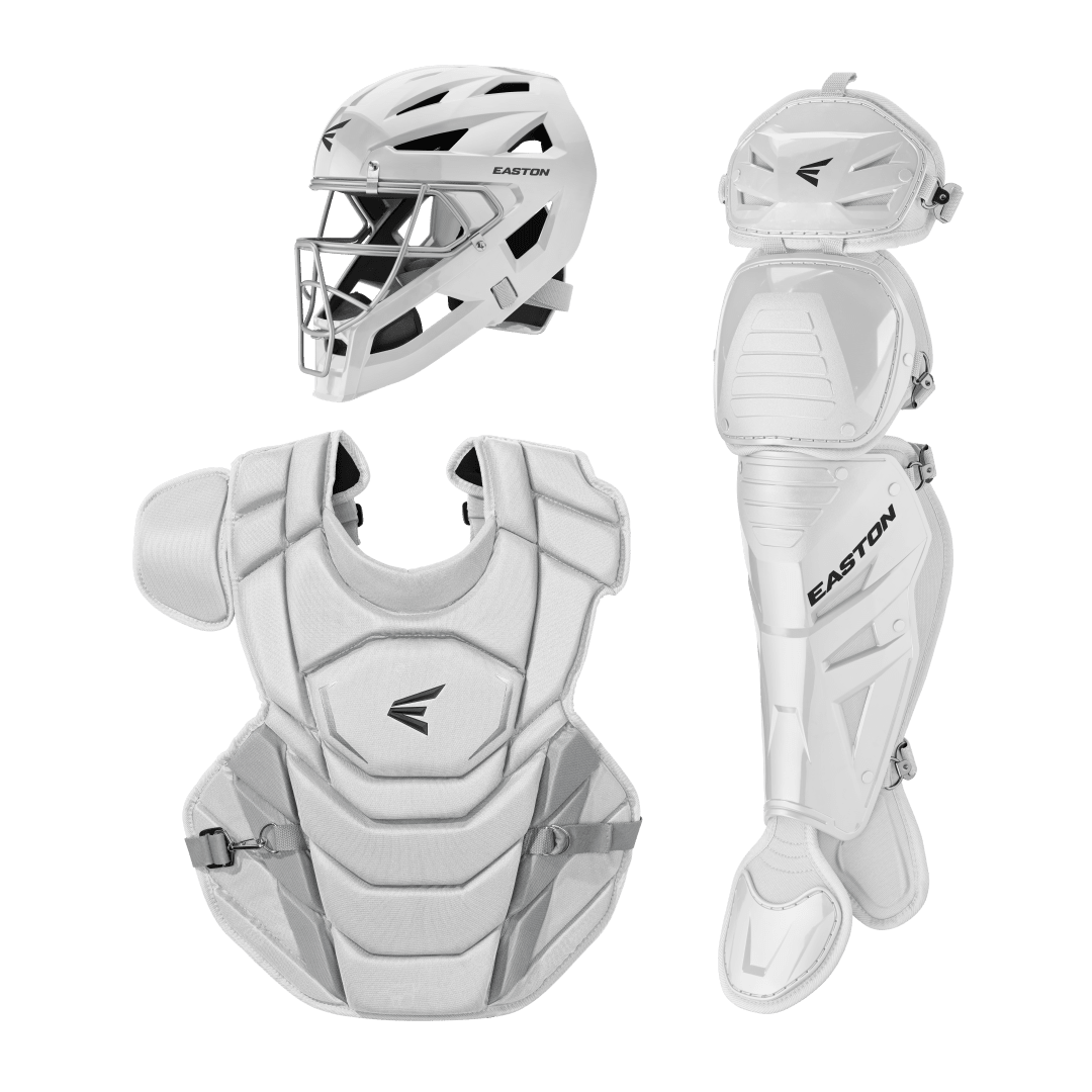 Easton Phenom Catcher's Gear | White | Small