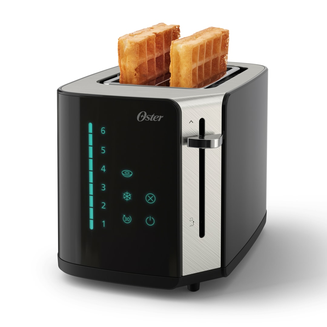 TOASTER OST 2SL SS DIG 2PC