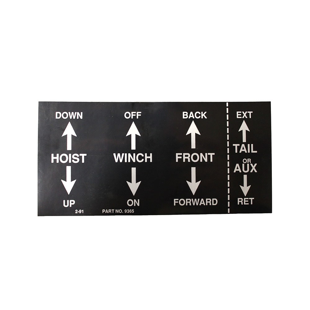 Decal, "Controls Info"