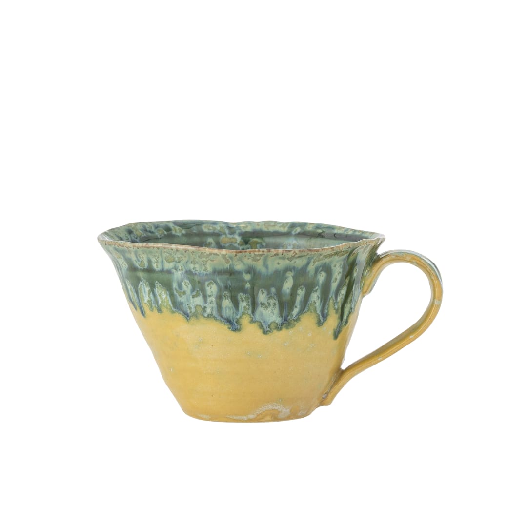 82061830 - Milani Cup, Green, Stoneware STOCK: 300