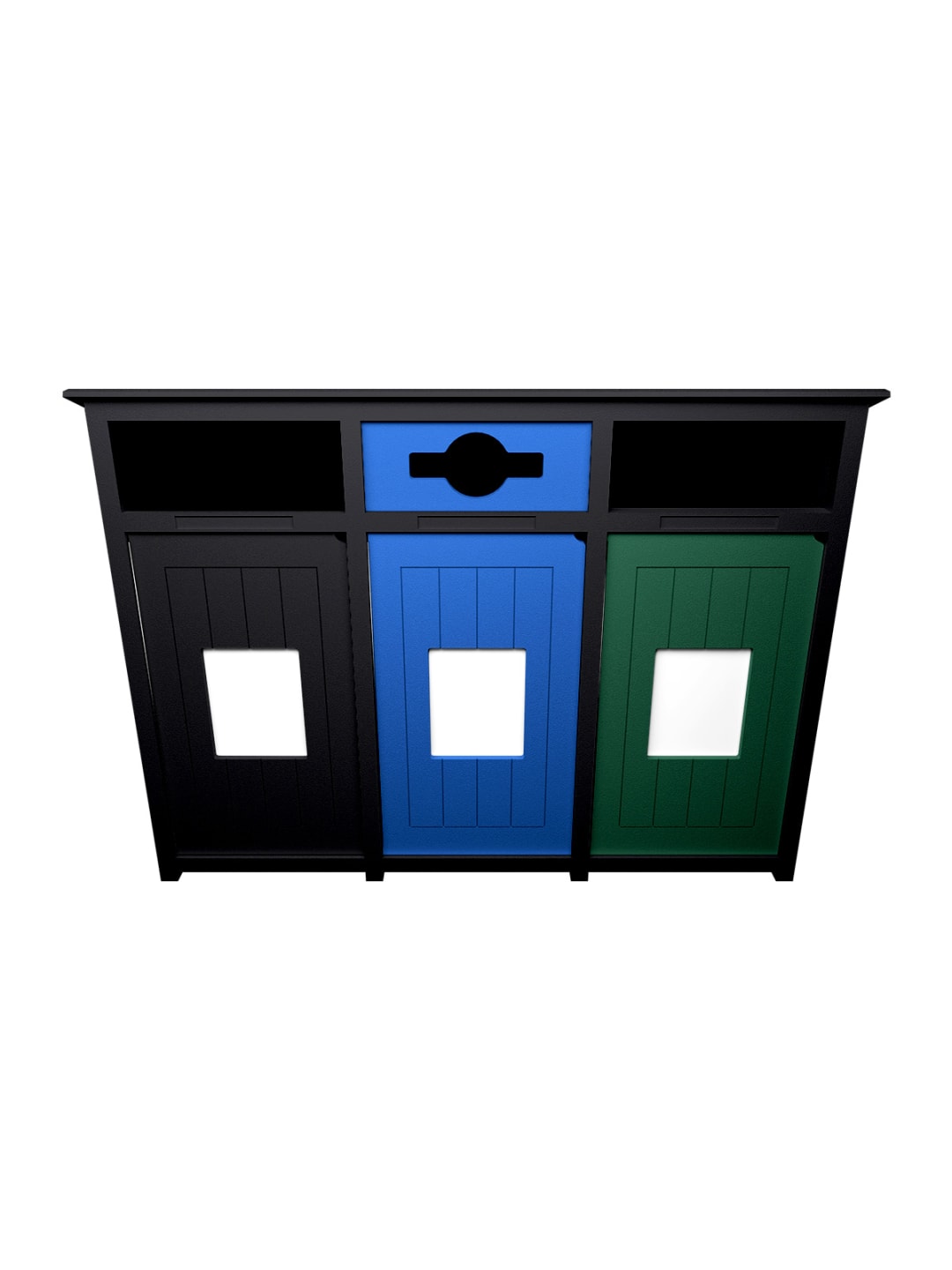 AURA - Triple - Unit - Full-Mixed-Full - Black-Blue-Green