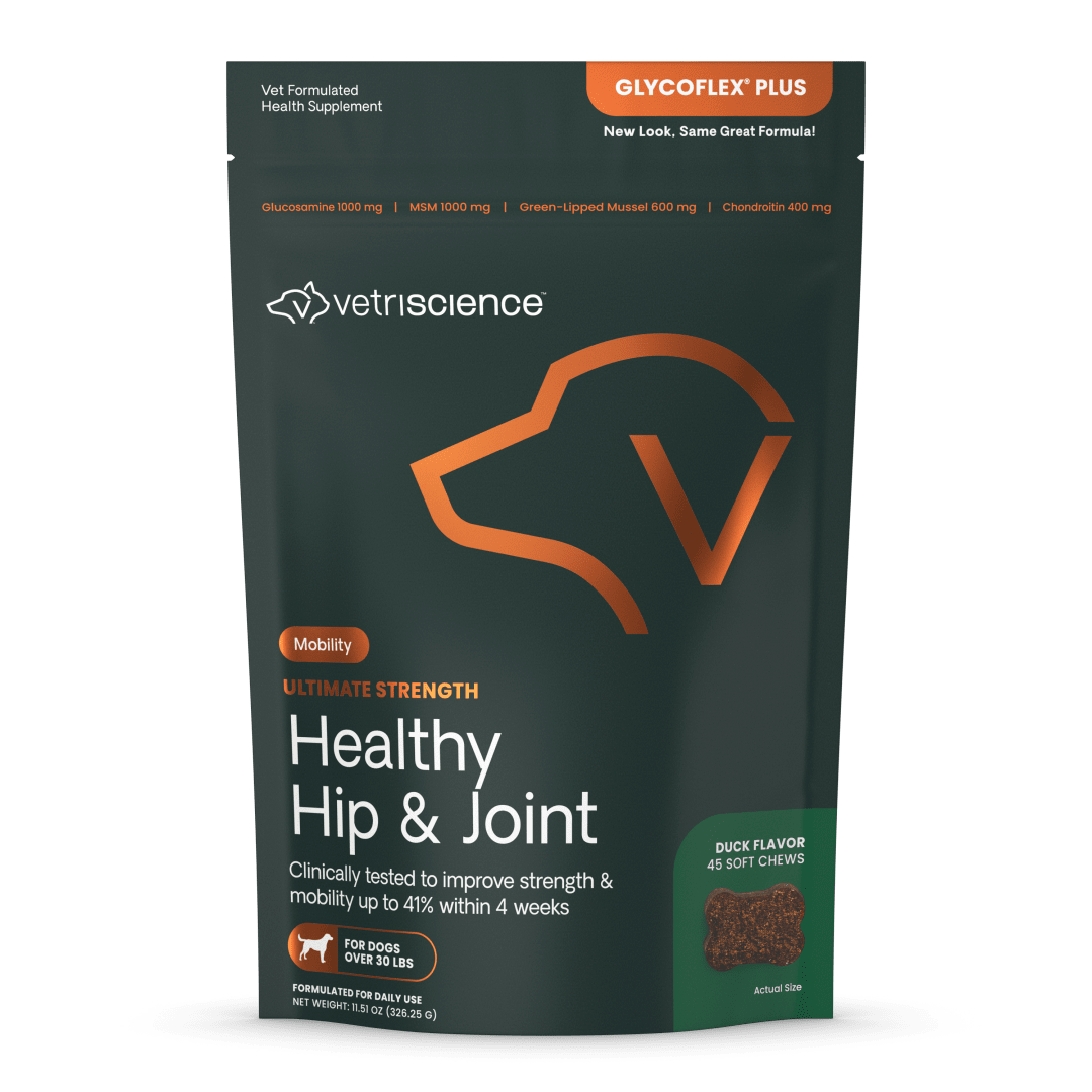 VS ULT STR Healthy Hip and Joint Chews, Duck, 45ct