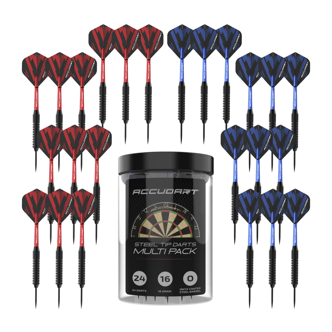 Accudart 24pk Steel Tip Dart M