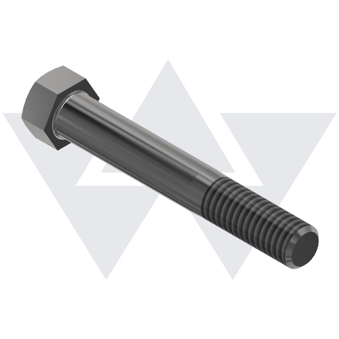 7/16-14 X 3 USS Grade 8 Zinc-Yellow
