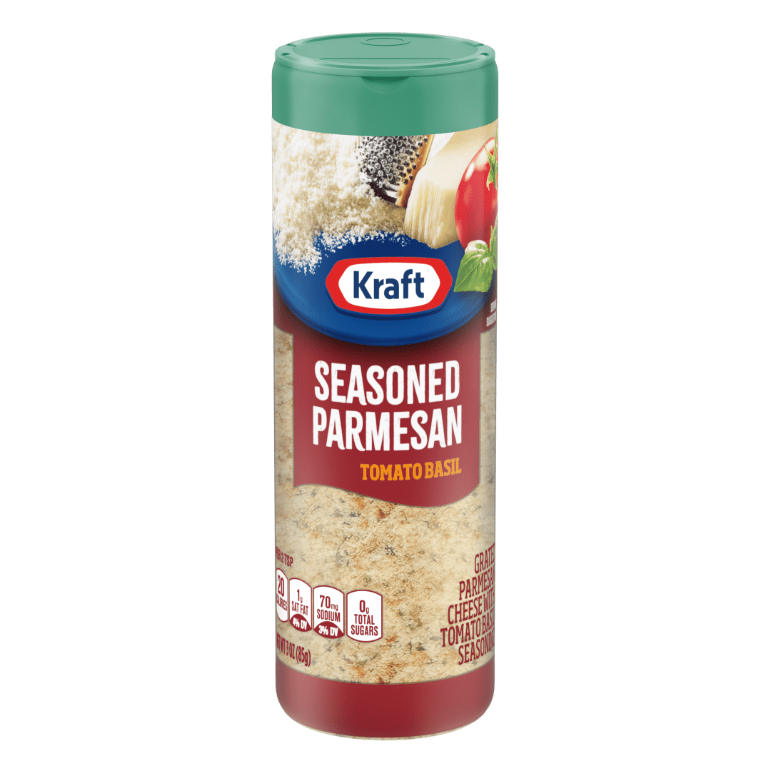 Kraft Natural Grated Parmesan Cheese Shaker, 3 oz Bottle