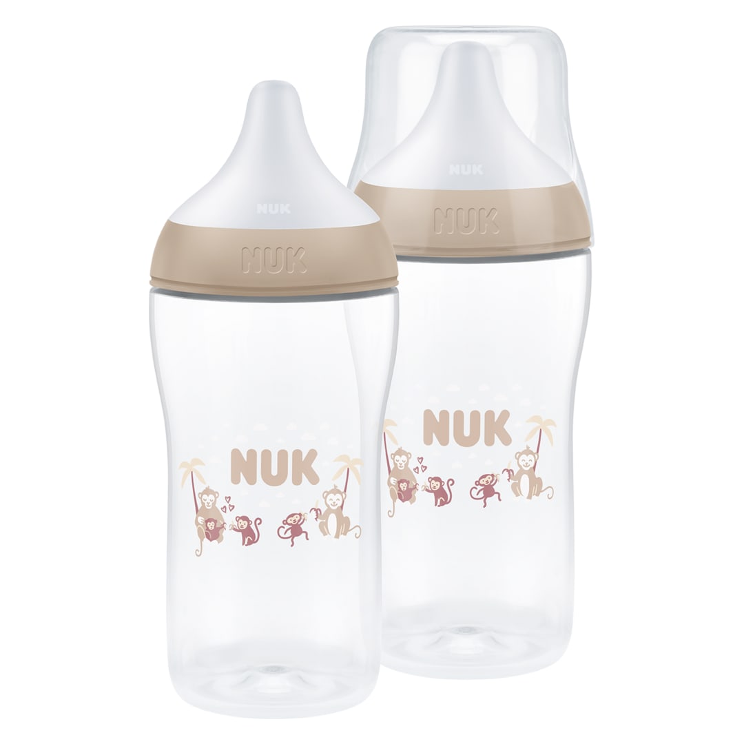 NUK PM 2-SET 260ML PP MONKEY