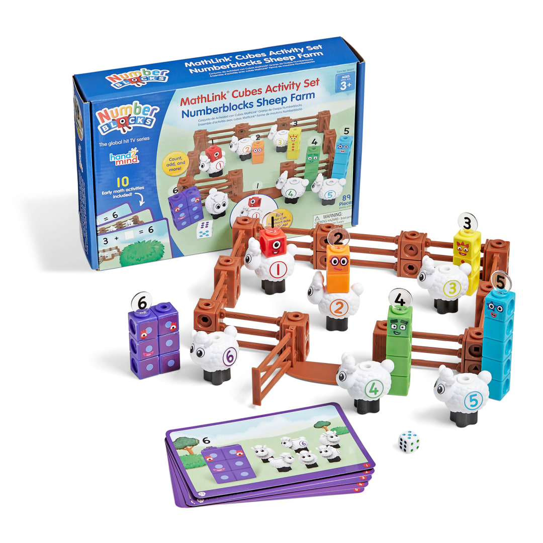 Numberblocks Counting Sheep ML Cubes Act. Set