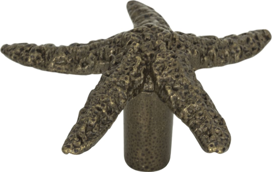 Starfish Knob 2 Inch Burnished Bronze