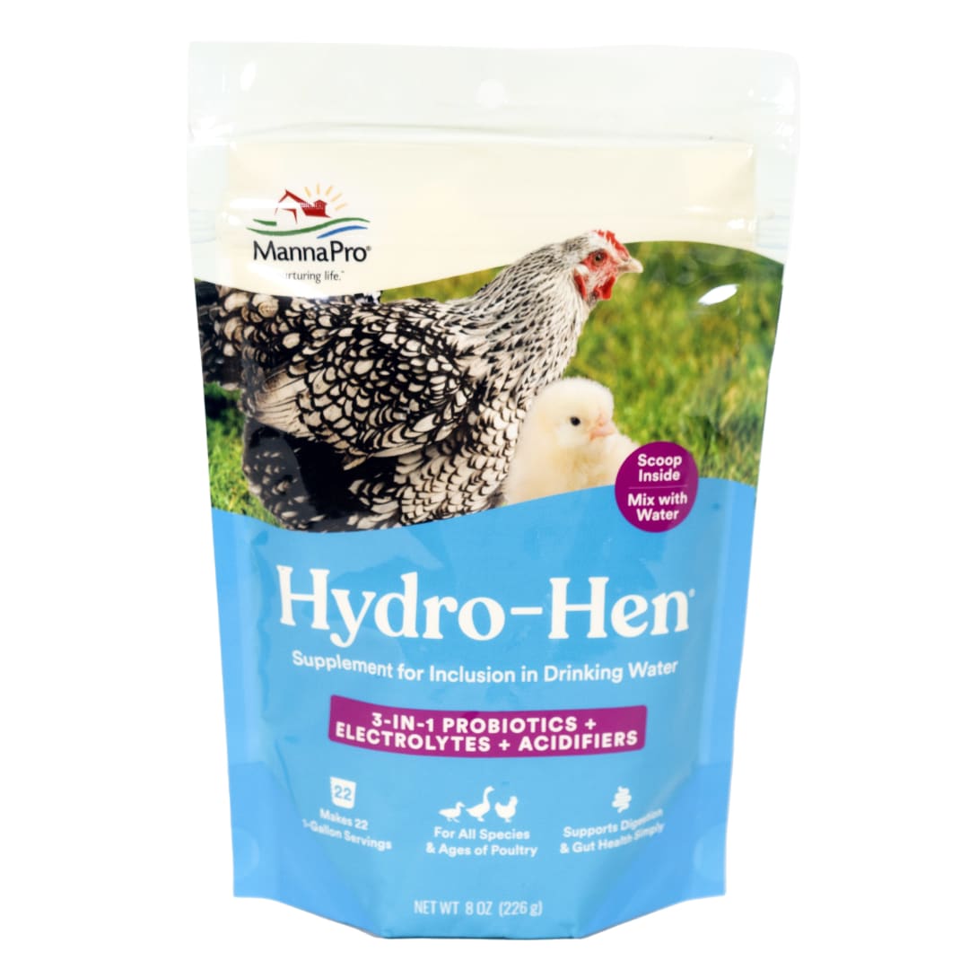Manna Pro Hydro-Hen 3-in-1 Water Supplement, 8oz