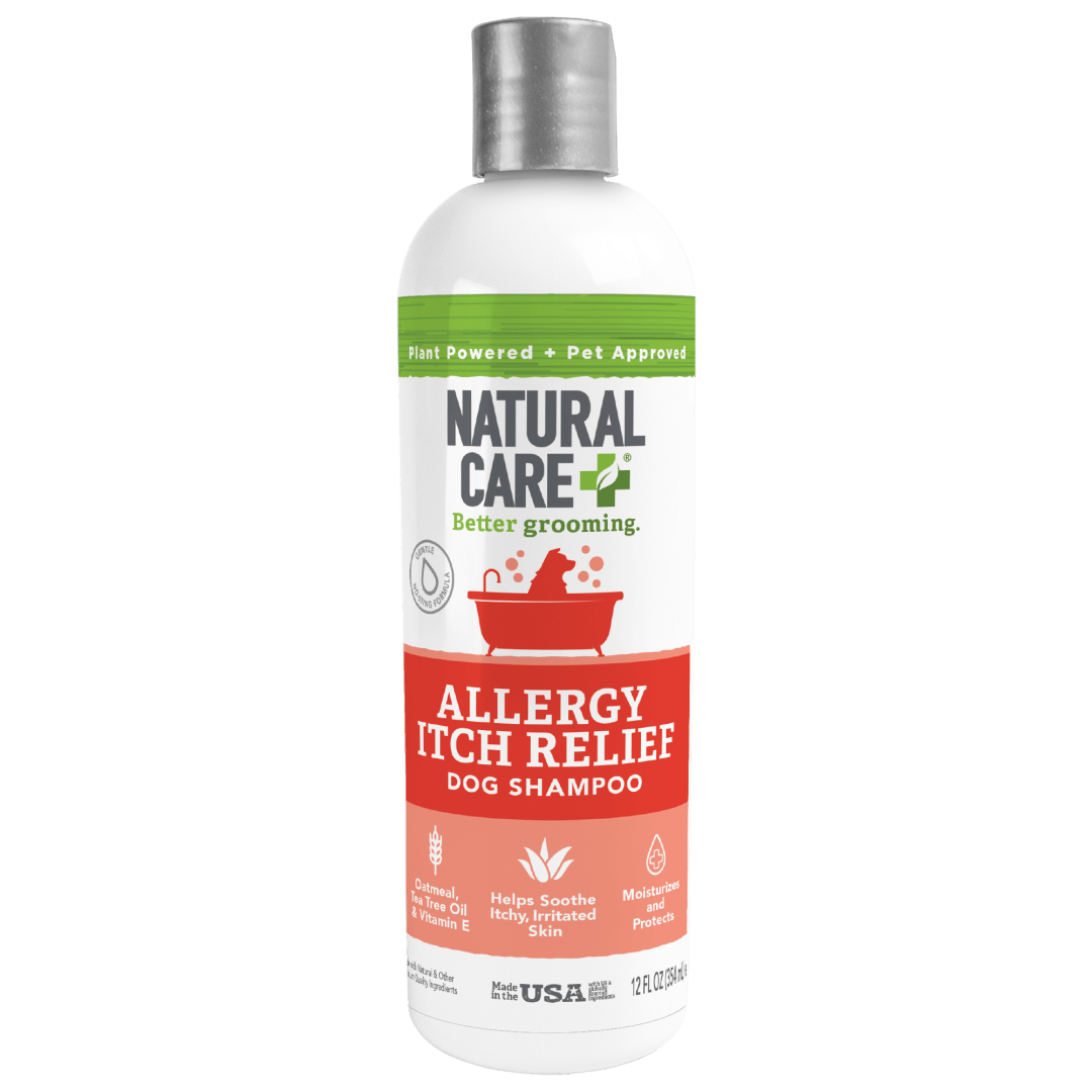 Natural Care Dog Shampoo - Allergy and Itch Relief Shampoo for Dogs - 12 Fluid Ounces