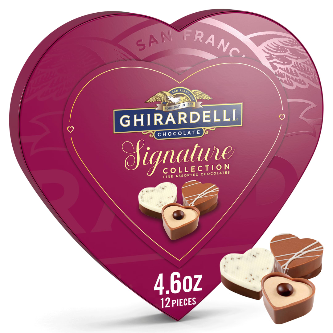 GHIRARDELLI Signature Collection Fine Assorted Chocolates Gift, 4.6 oz