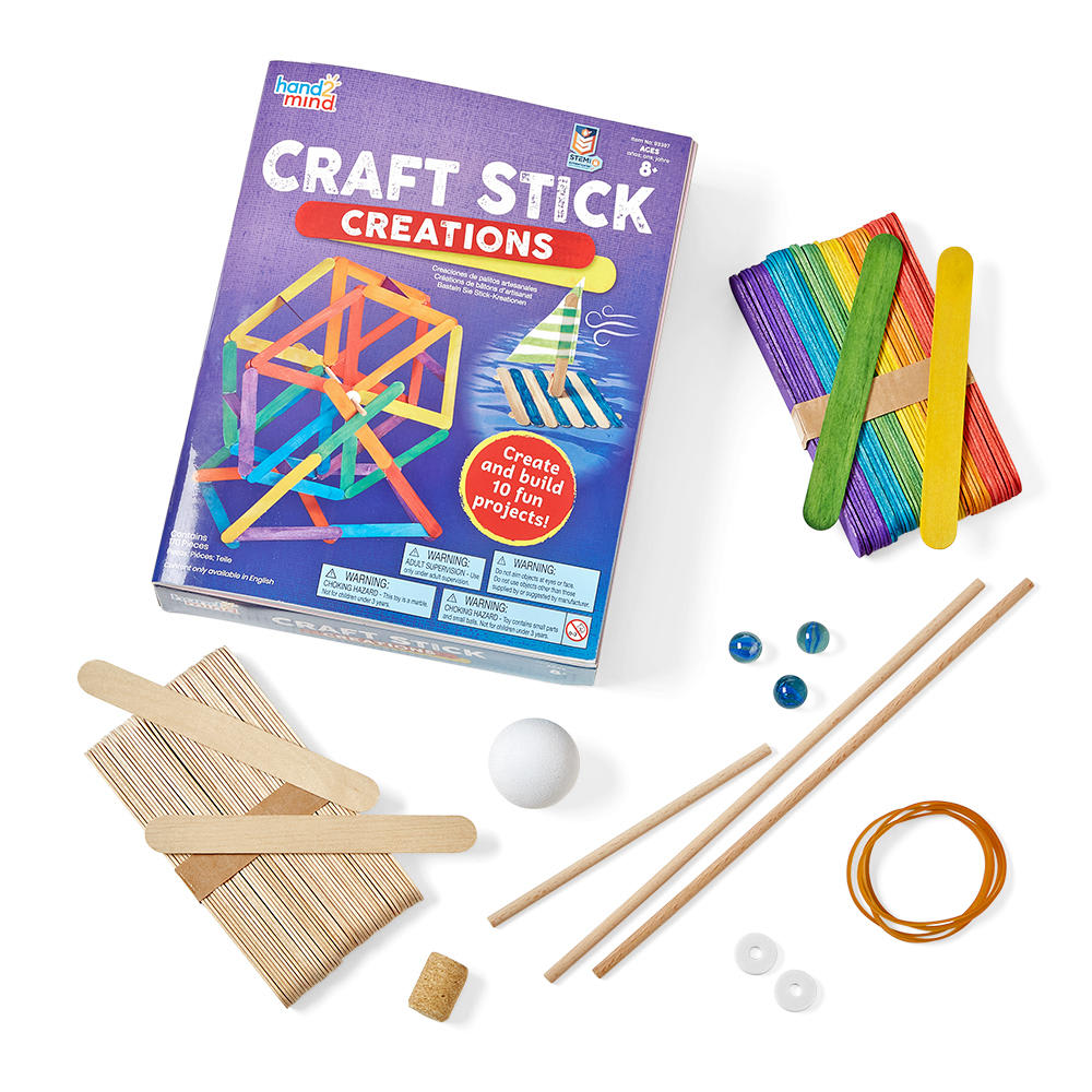 ACTIVITY BOOK, CRAFT STICK CREATIONS