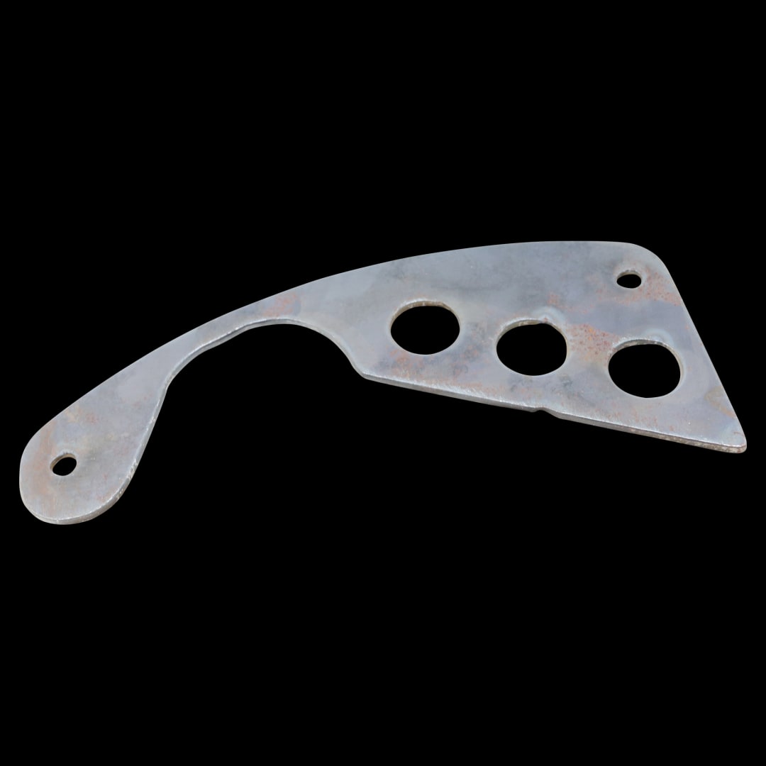 Wastequip® Control Button Mount Plate Shim 12 Gallon 4 13/16 X 9 3/8