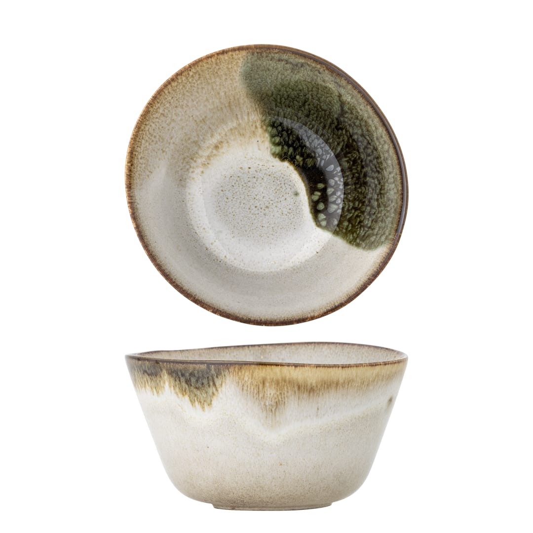 82068747 - Jules Bowl, Green, Stoneware STOCK: 300