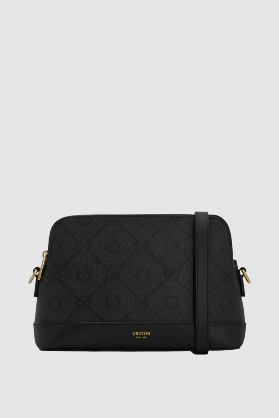 Harvey Signature Double Top Zip Crossbody