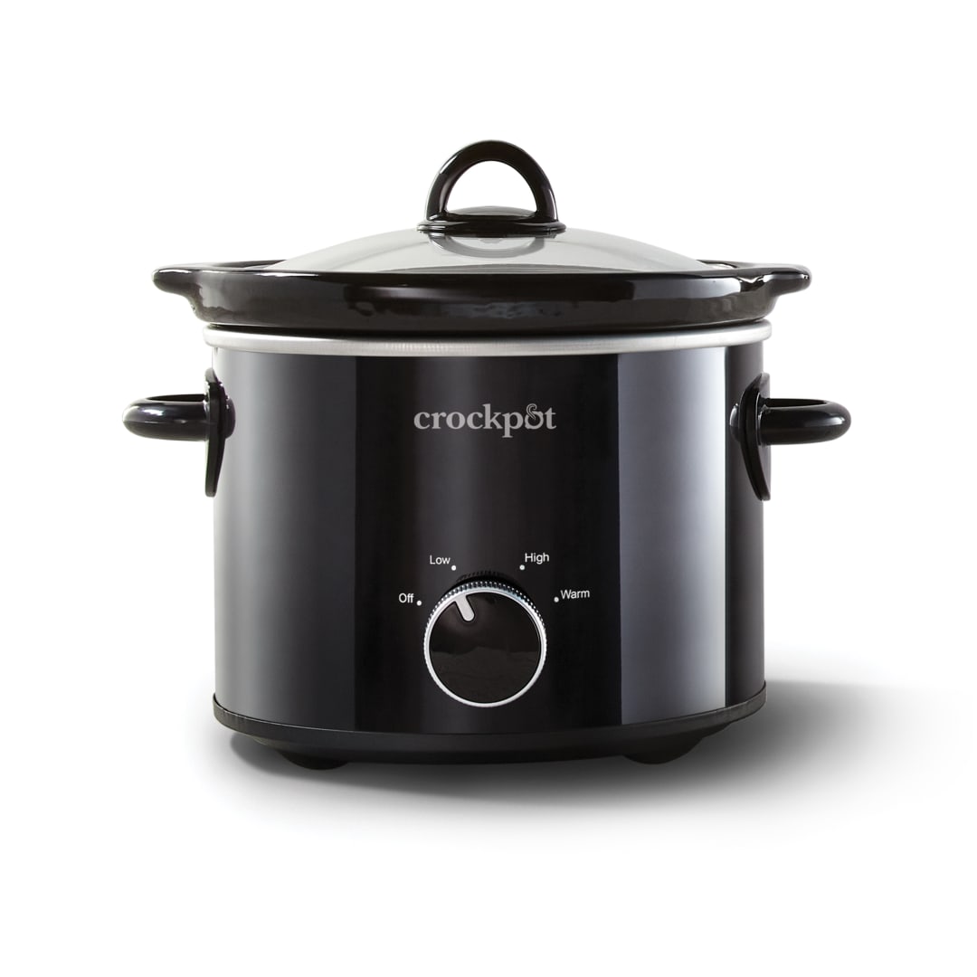 CRP SLW CKR 2QT RND MANUAL BLK