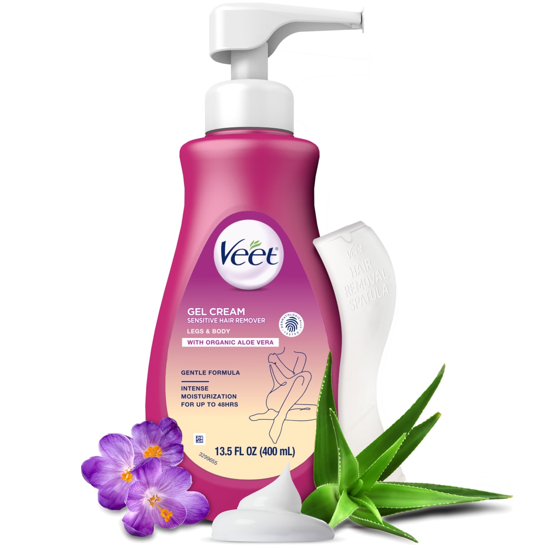 VEET® Gel Cream - Pump Sensitive Formula 4/13.5 oz.