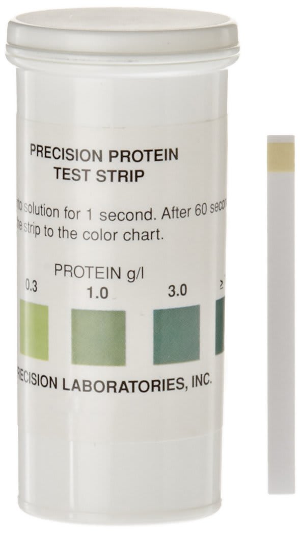 PROTEIN TEST STRIPS, VIAL/50