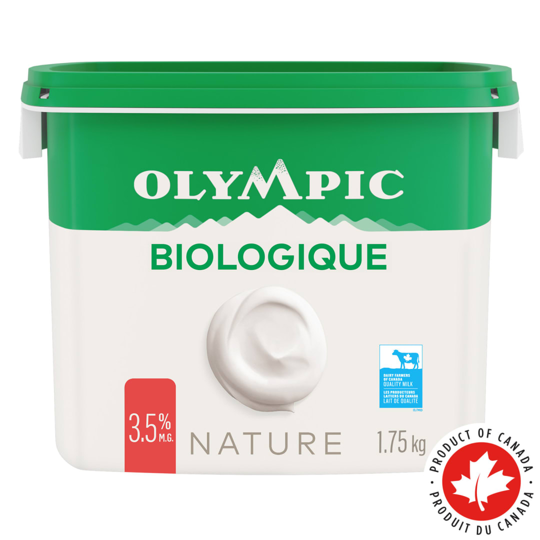 Olympic Organic Plain 3.5% Yogurt Tub, 1.75kg