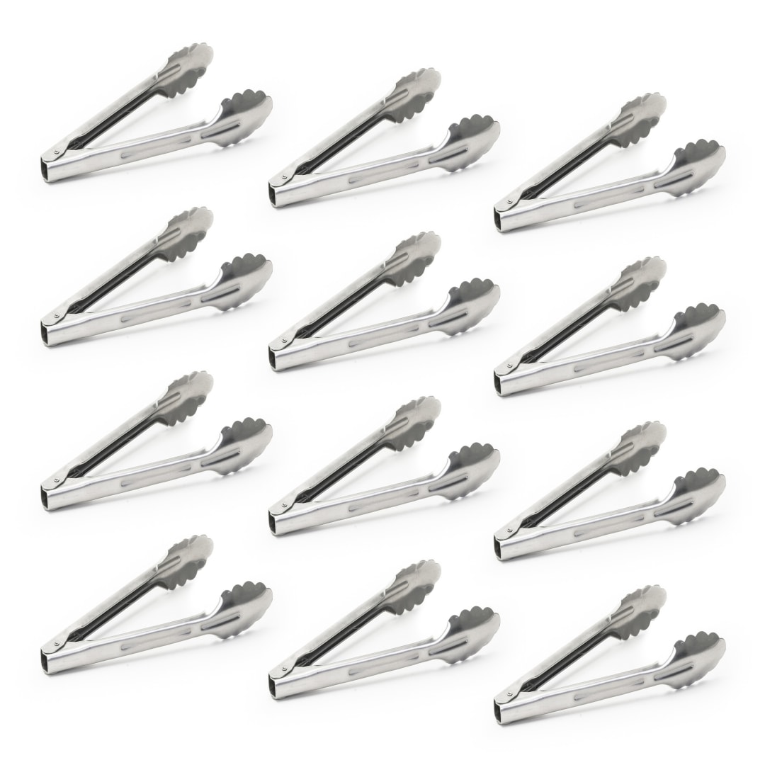 XHT10CP - Tongs S/S 9-1/2" Xtra Heavy, Pack Of 12