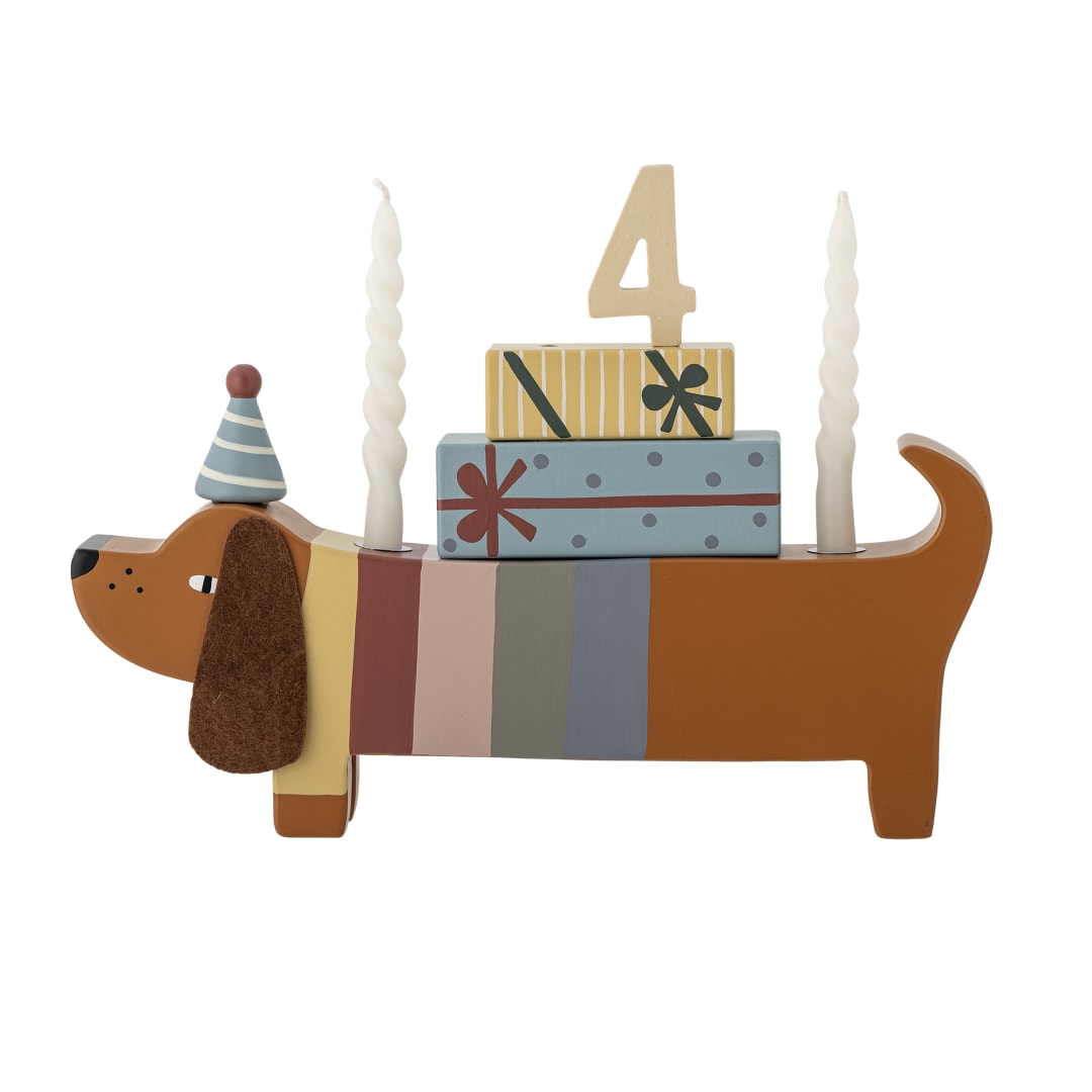 82054440 - Charlie Birthday Decoration, Multi, FSC®100%, MDF STOCK: 300