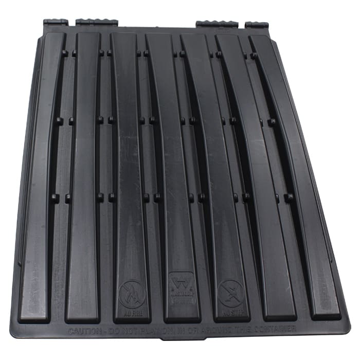 36" x 48" Poly Lid Single Wall Double Lip