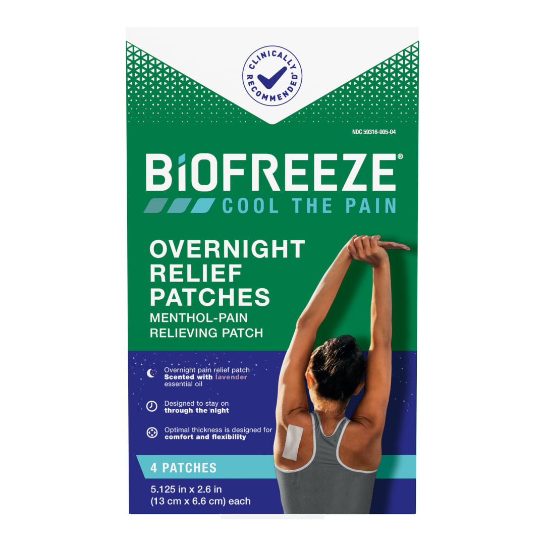 Biofreeze Pain Relief Overnight Patches