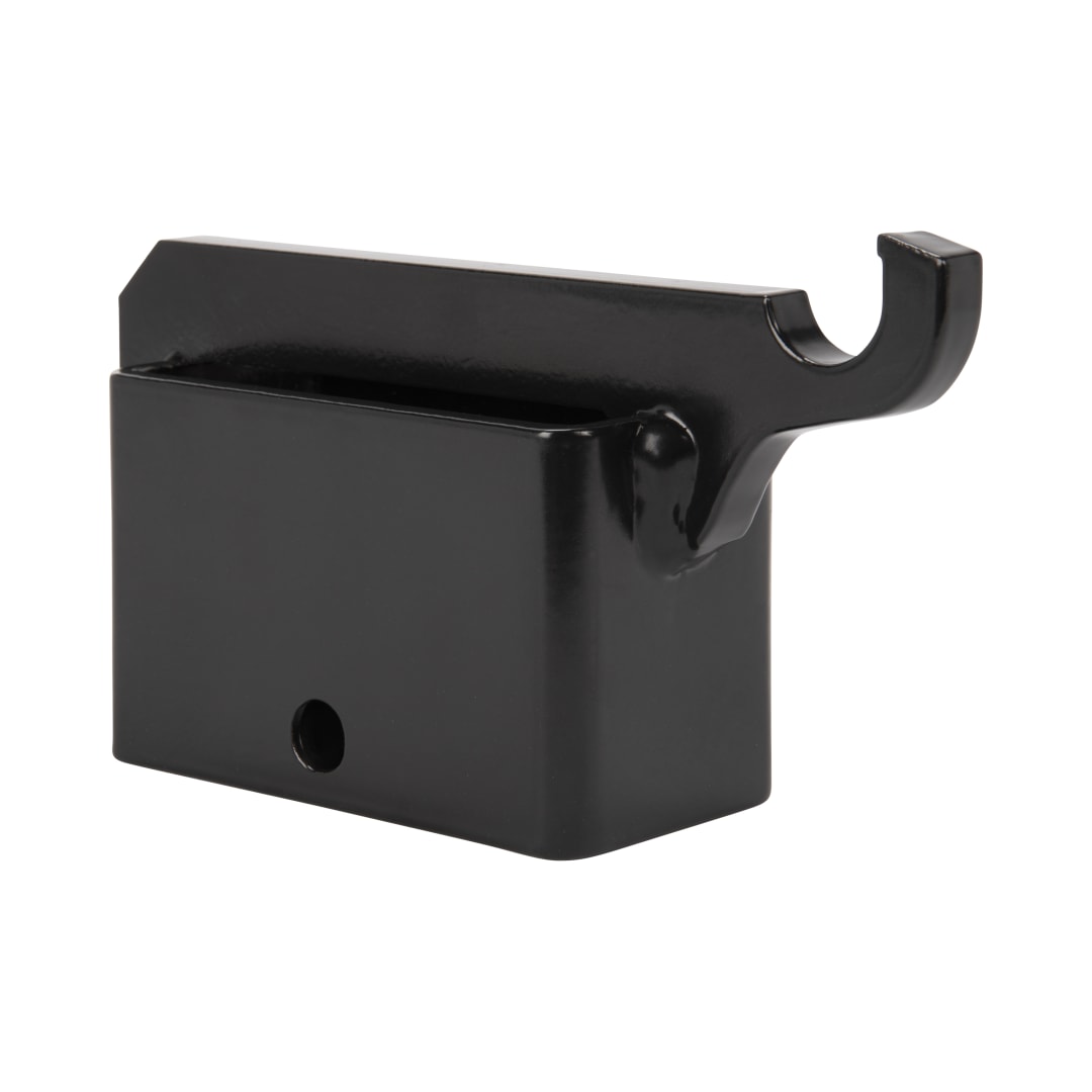 EZ Aim® Steel Gong Shooting Target Hanging Hook, For 2" x 4" Mount, 2.1 lbs., Black