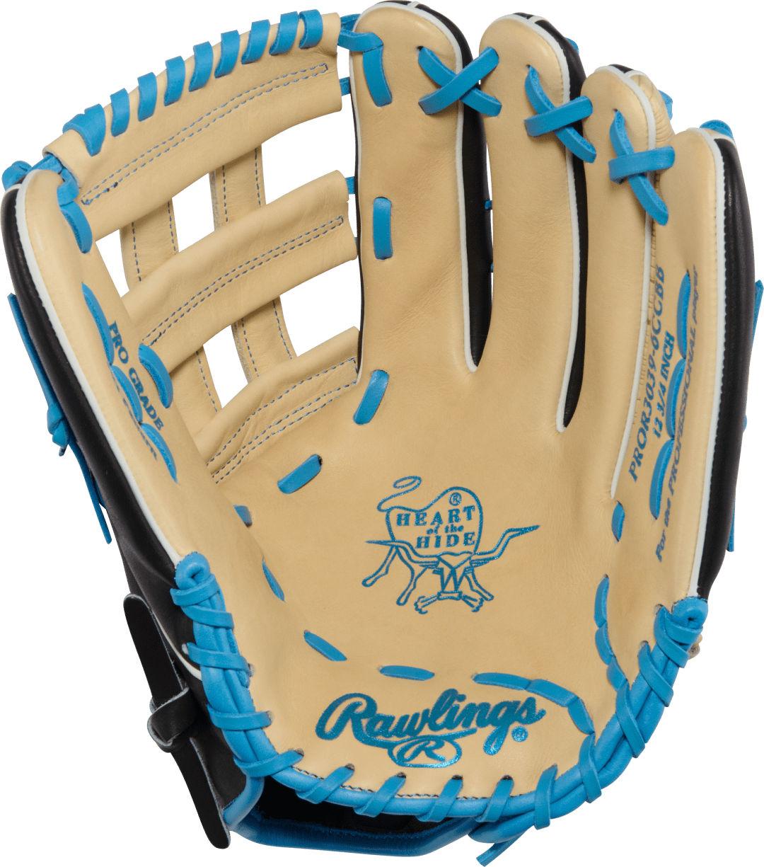 RAWLINGS "HEART OF THE HIDE" SERIES BASEBALL GLOVE 12.75" RHT