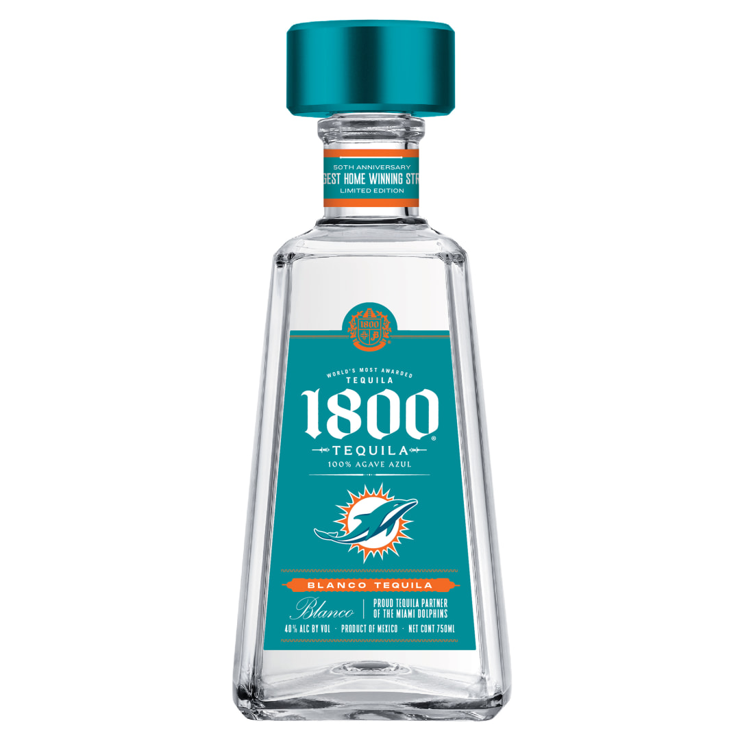 1800 Tequila Blanco Miami Dolphins