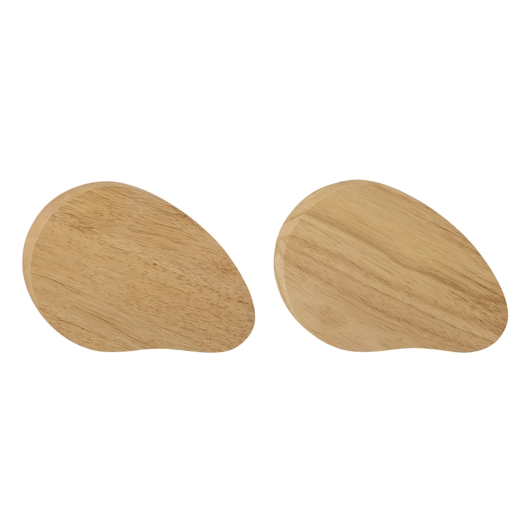 82055253 - Gong Cutting Board, Nature, Rubberwood STOCK: 71