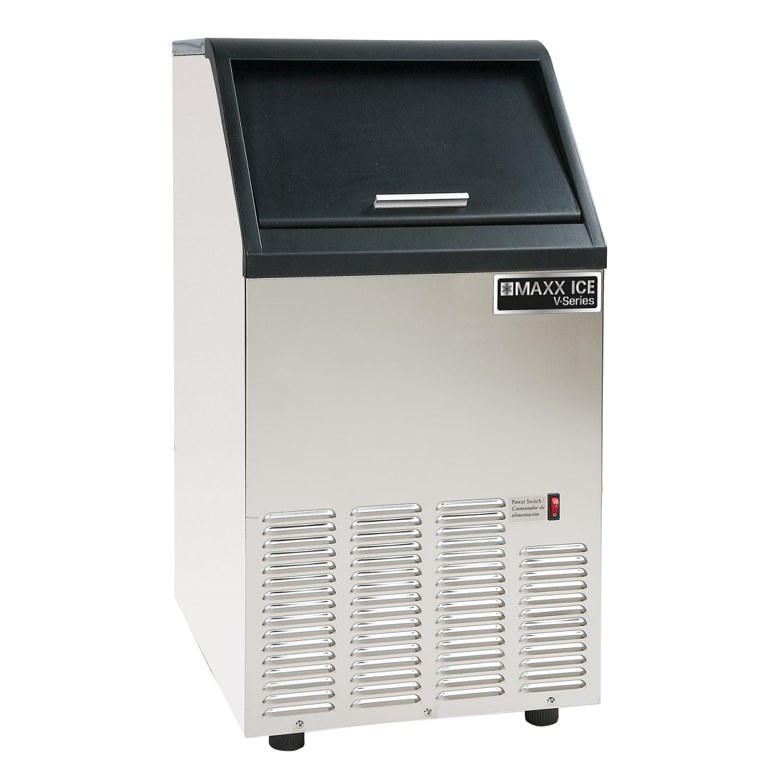 MVI75F - Full Dice, 16.7 In Wide, Stores 25Lb Of Ice, 75 Lb. Undercounter Ice Machine