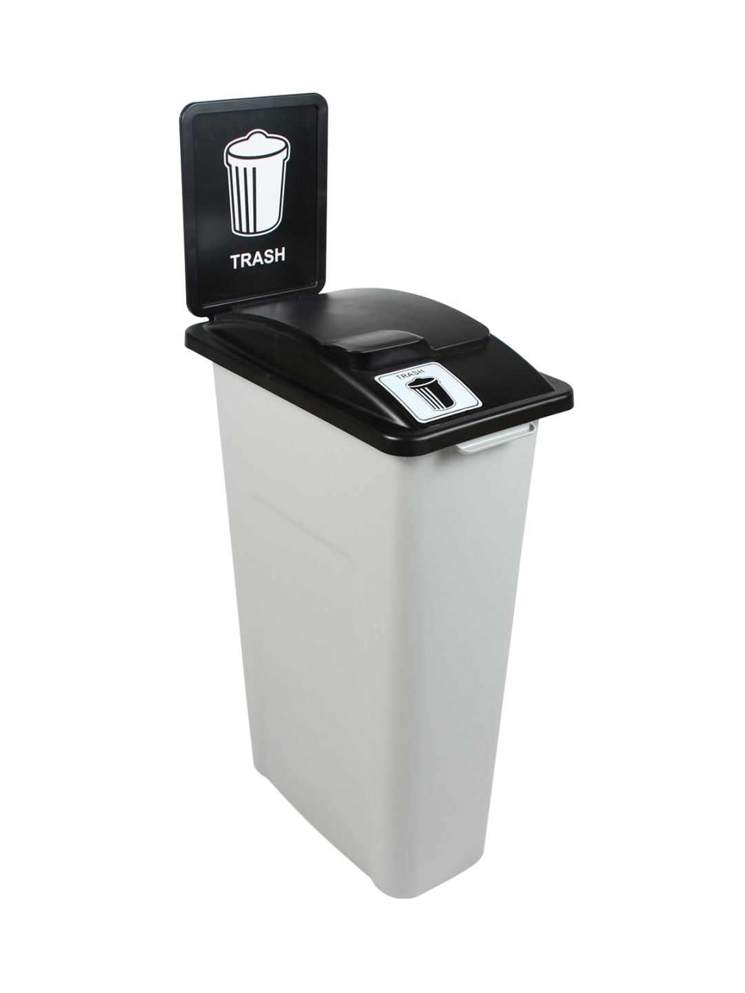 WASTE WATCHER - Single - Kit - Trash - Solid Lift - Grey-Black