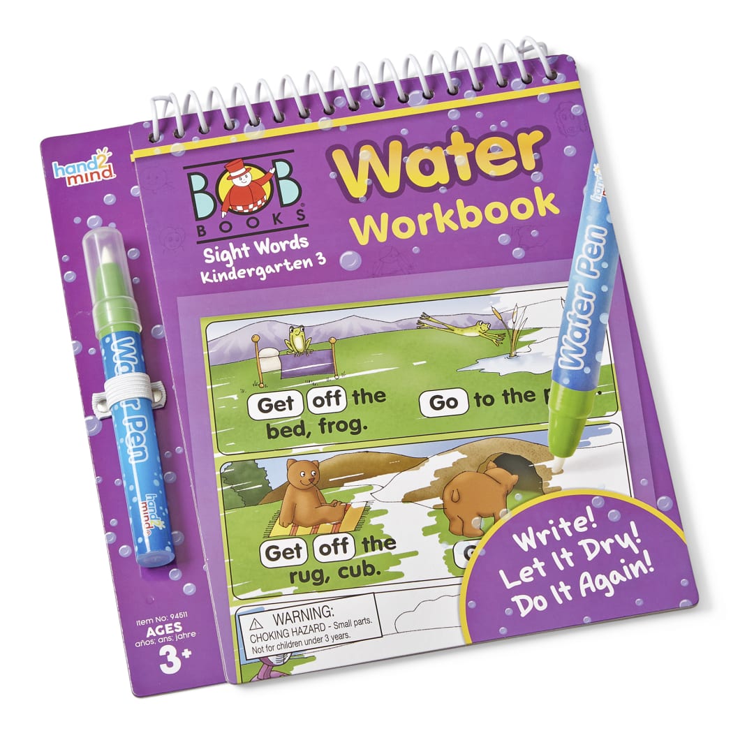 BOB BOOKS® SIGHT WORDS WATER WORKBOOK 3
