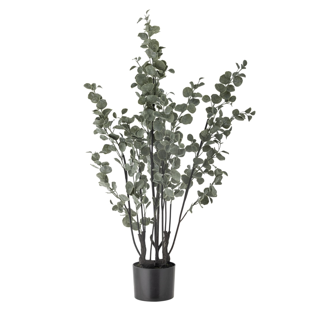 82061500 - Eucalyptus Plant, Green, Artificial Flowers STOCK: 13