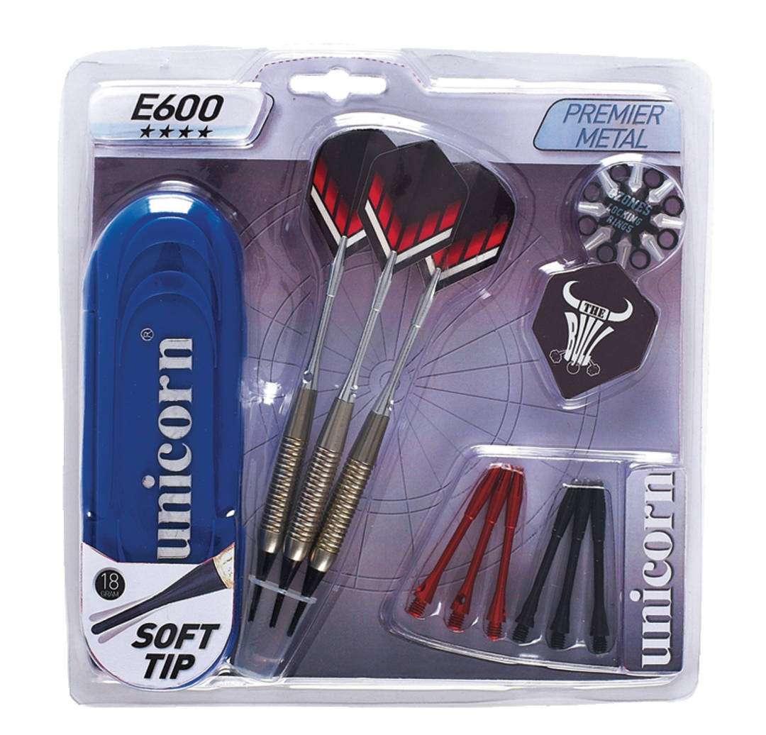Unicorn Soft E600 Tip Dart Set