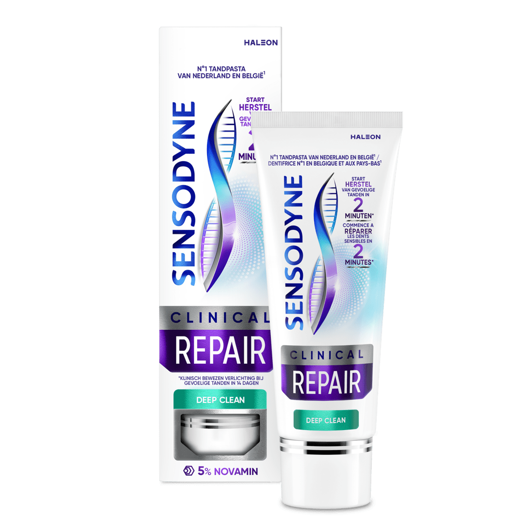 Sensodyne Clinical Repair Deep Clean Tandpasta 75ml