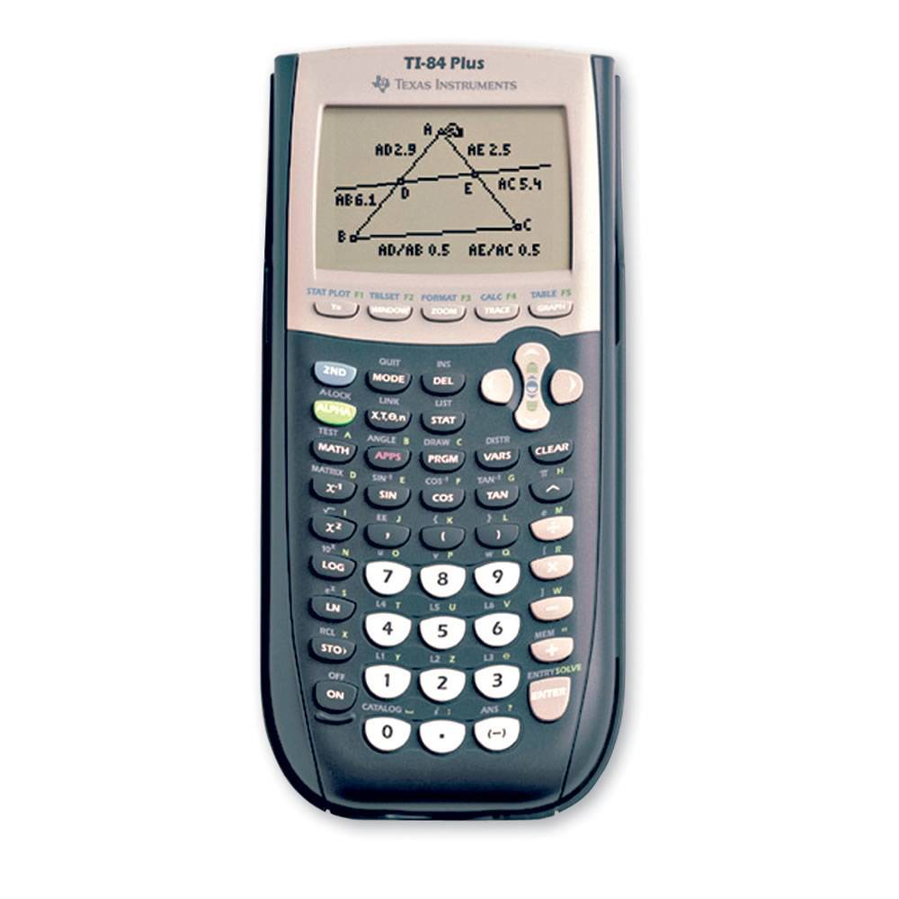 CALC, TI-84 PLUS
