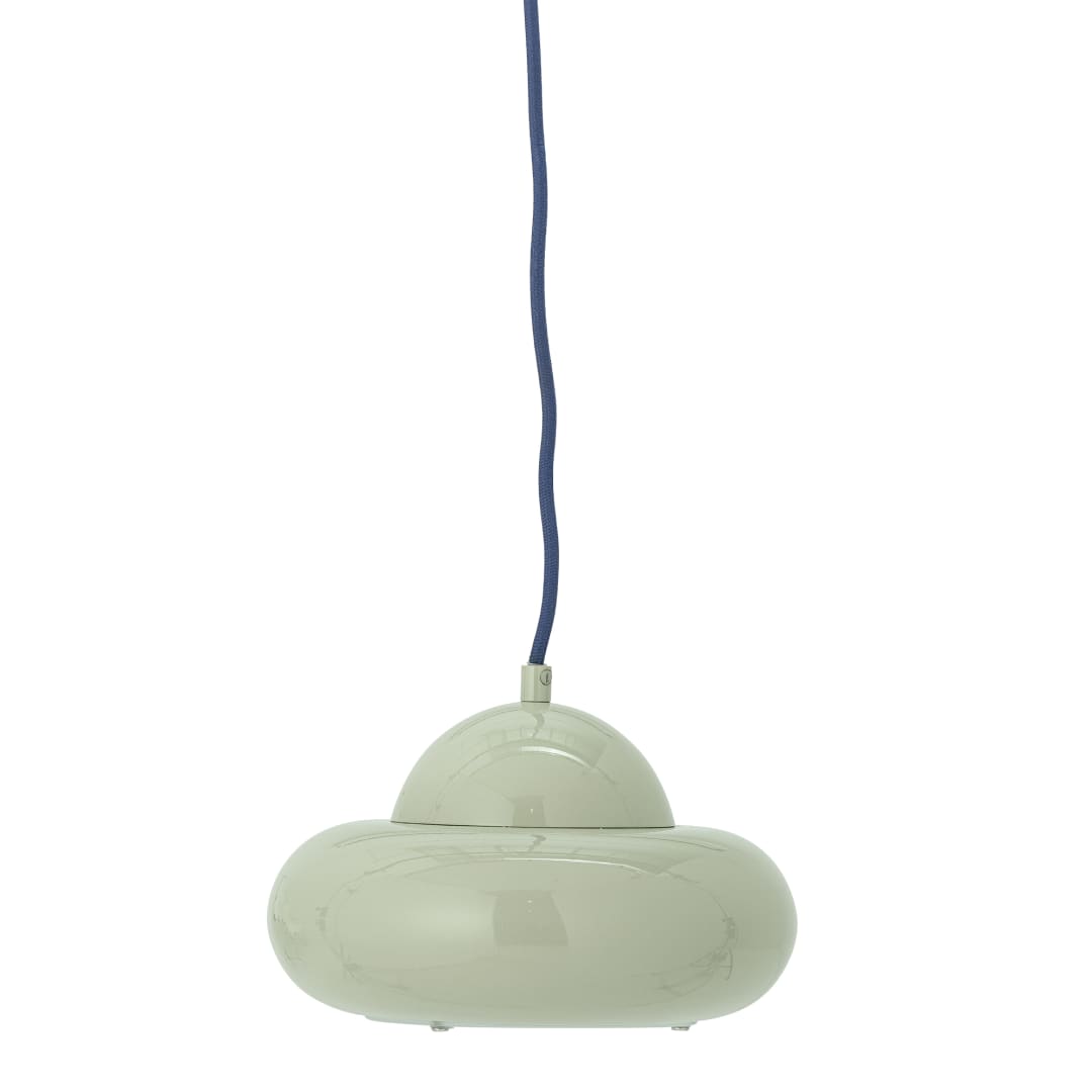 82062998 - Bubble Pendant Lamp, Green, Iron STOCK: 58